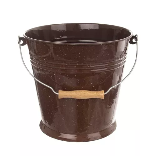 Orion Smaltované vědro Brown, 10 l