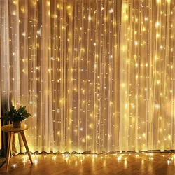 Solight Okenní vánoční závěs, 300 mini LED, 1,2 x 1,2 m, s časovačem